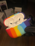 Colorful Rainbow Silicone Case for AirPods Pro  – Cute & Protective