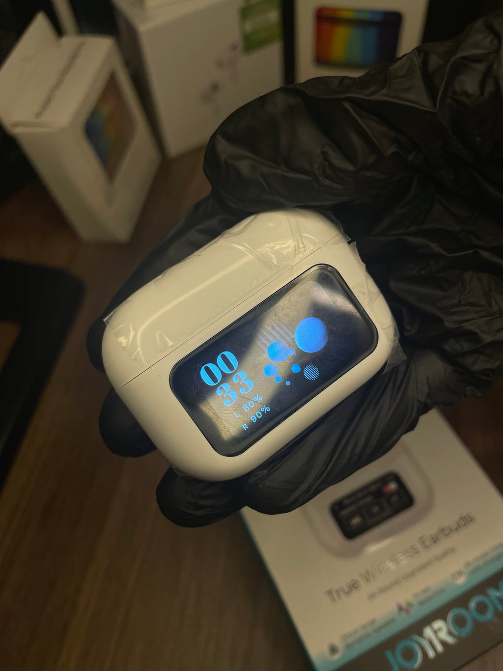 Joyroom A9 Pro TWS Earbuds | Active Noise Cancelling | Smart Display | 27H Battery Life