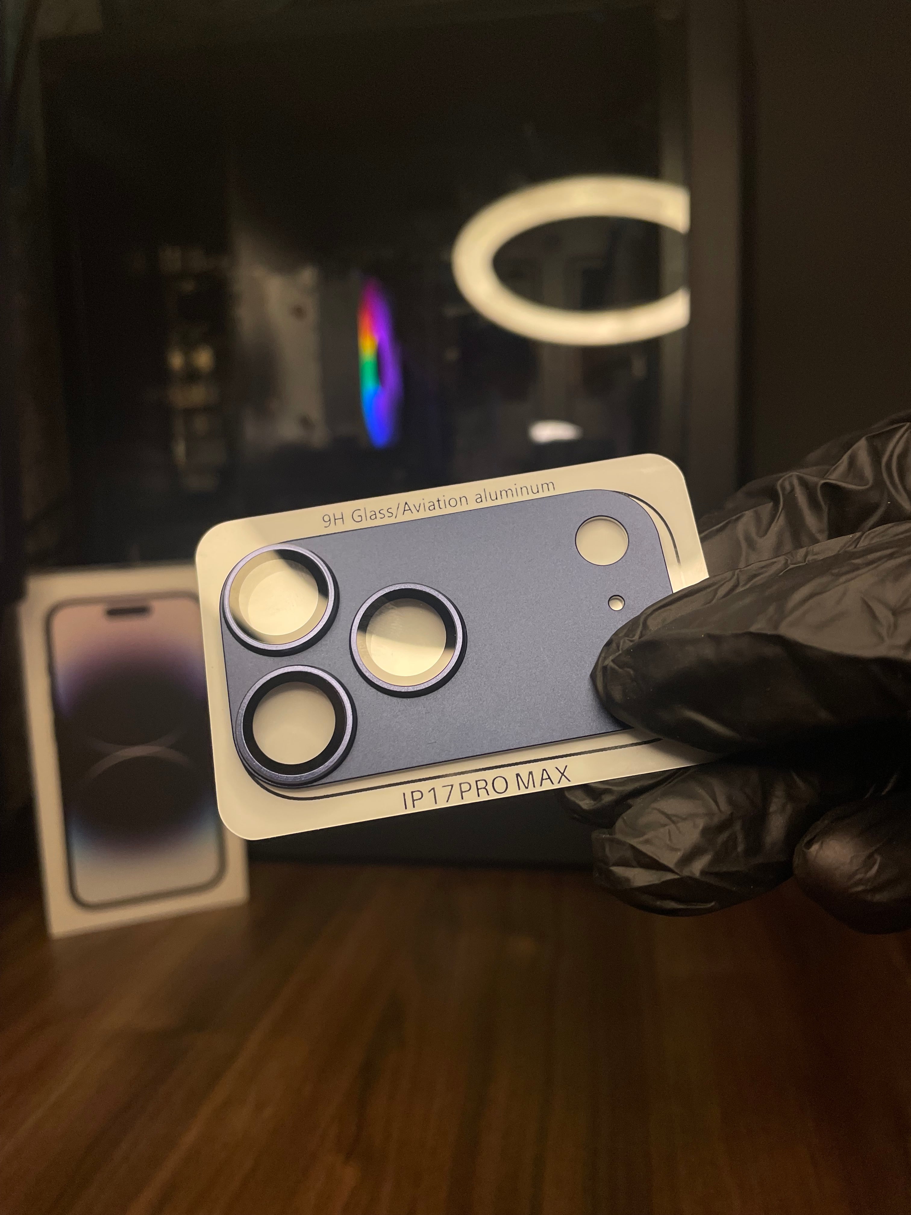 iPhone 17 Pro & Pro Max Camera Lens Protector – Crystal Clear, Military-Grade Protection