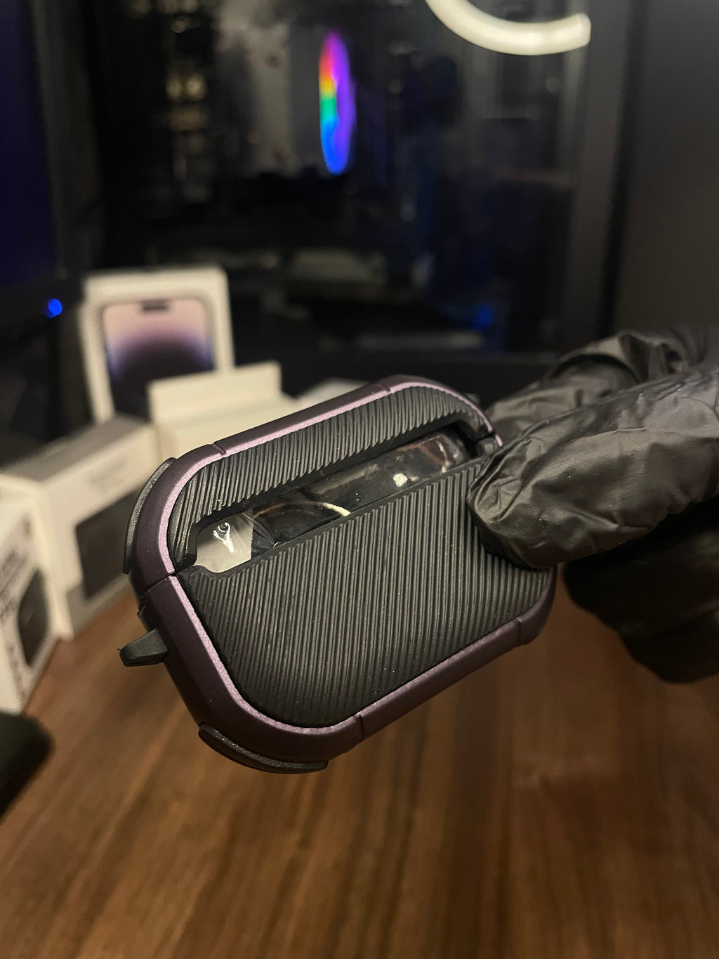 Carbon Fiber Style AirPods Pro / Pro 2 Case Cover – Scratch Resistant, Shockproof & Slim Design
