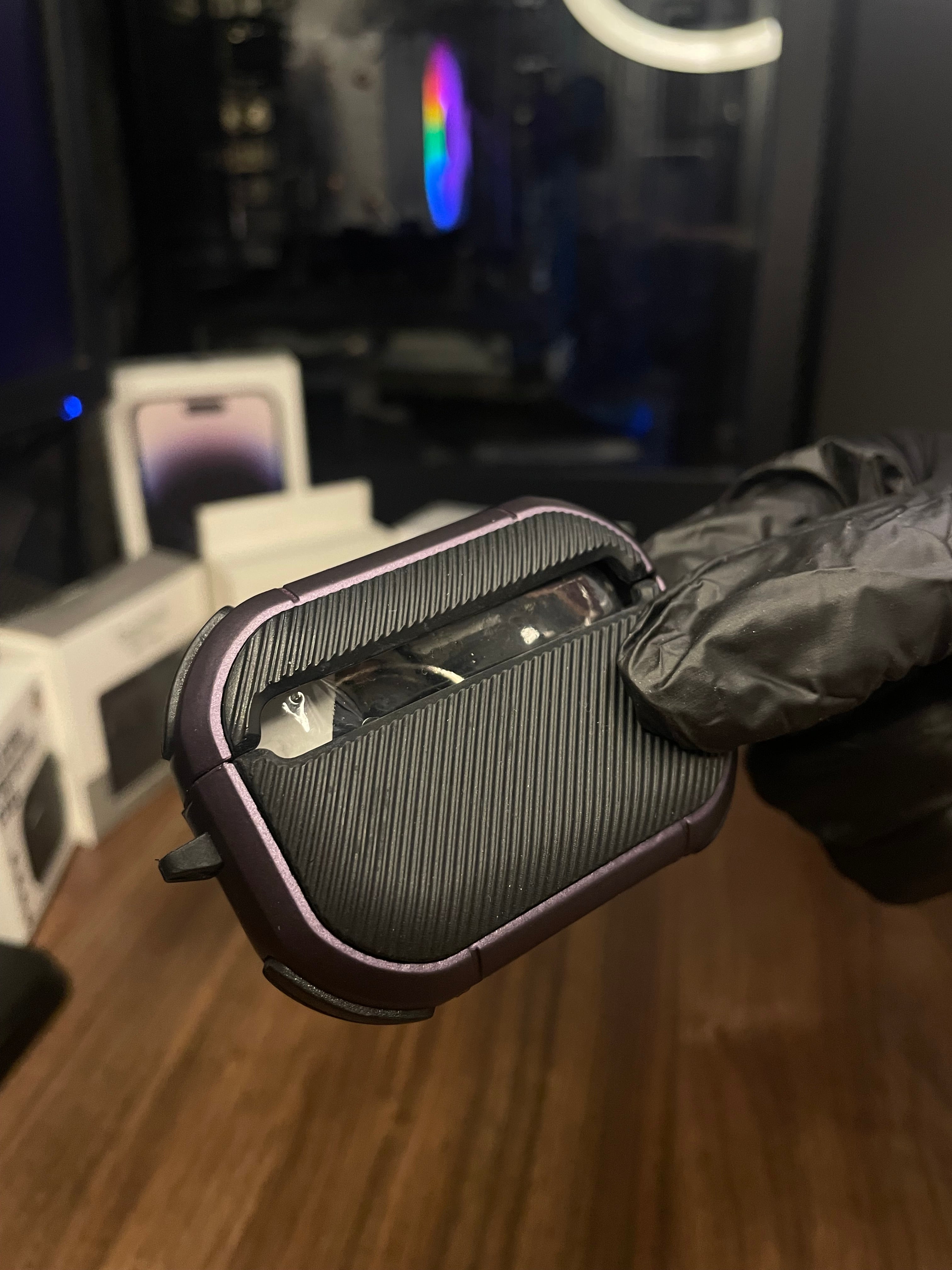 Carbon Fiber Style AirPods Pro / Pro 2 Case Cover – Scratch Resistant, Shockproof & Slim Design