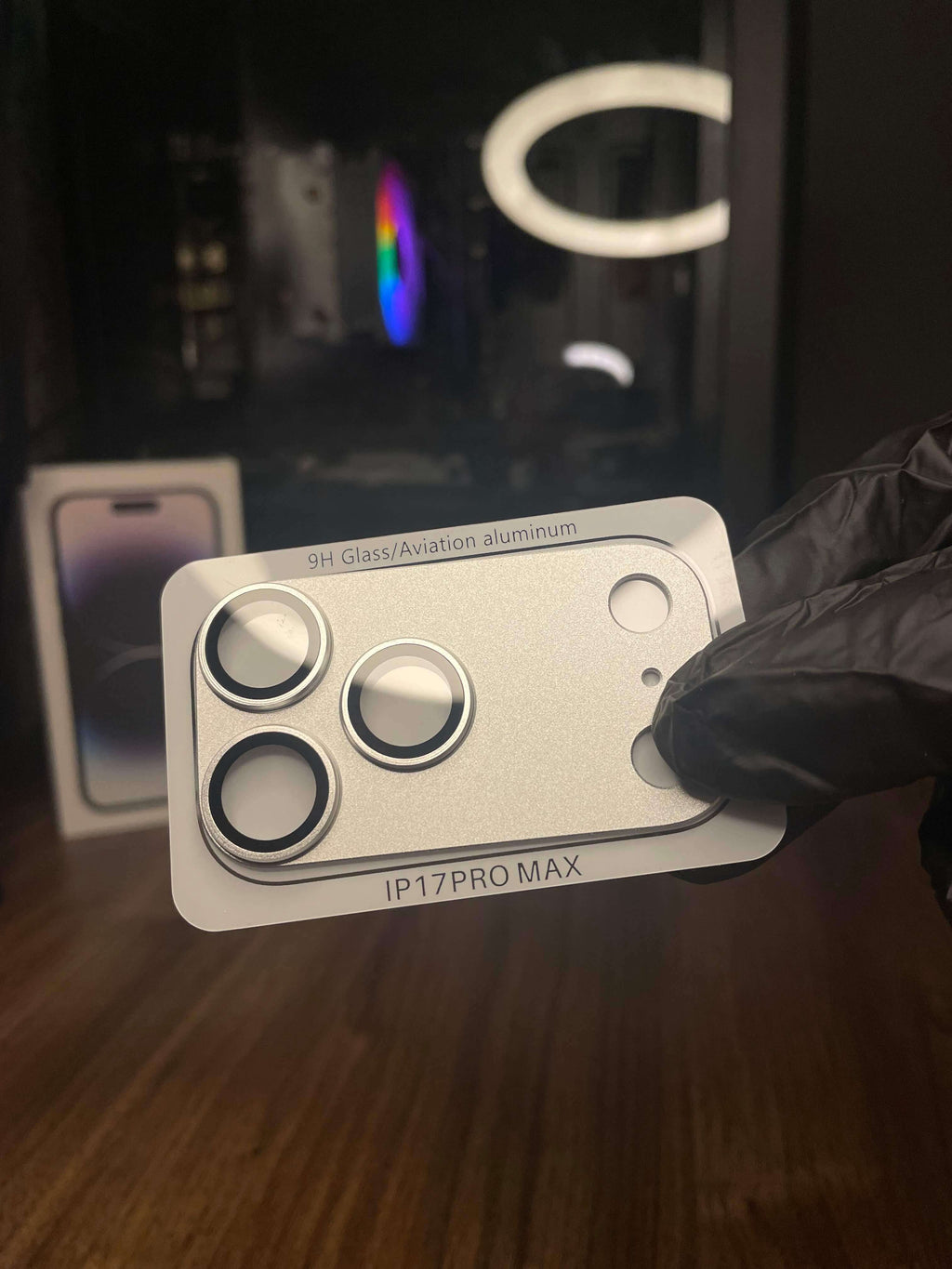 Premium iPhone Back Panel Sheet with Camera Lens | iPhone 17 Pro & Pro Max Style Conversion