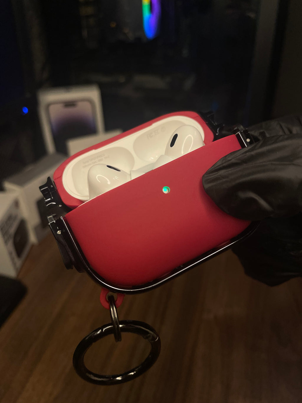 Movenchy Fanshi Series AirPods Shockproof Case – Premium Build. Sleek Finish. Zero Compromise