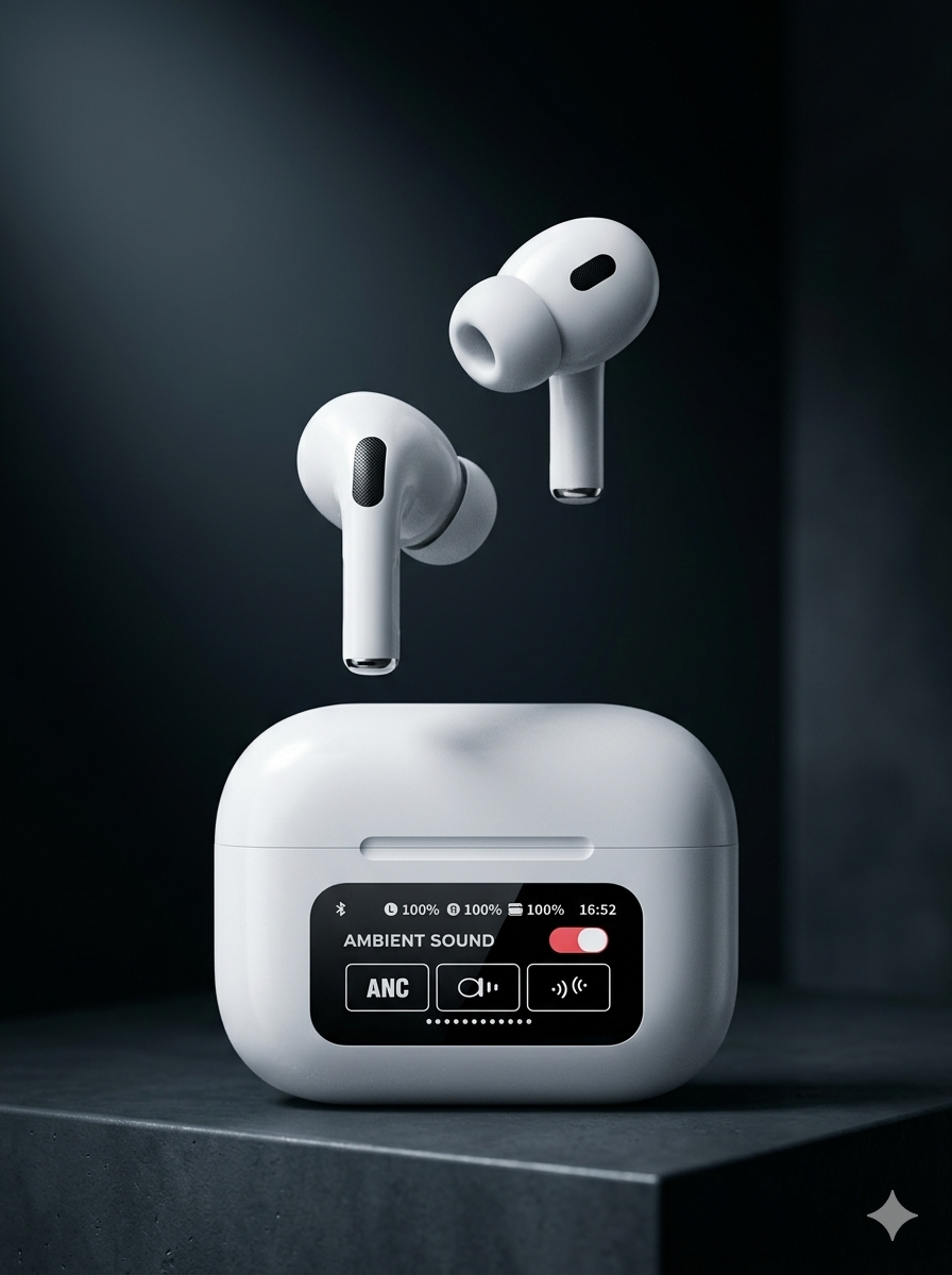 Joyroom A9 Pro TWS Earbuds | Active Noise Cancelling | Smart Display | 27H Battery Life